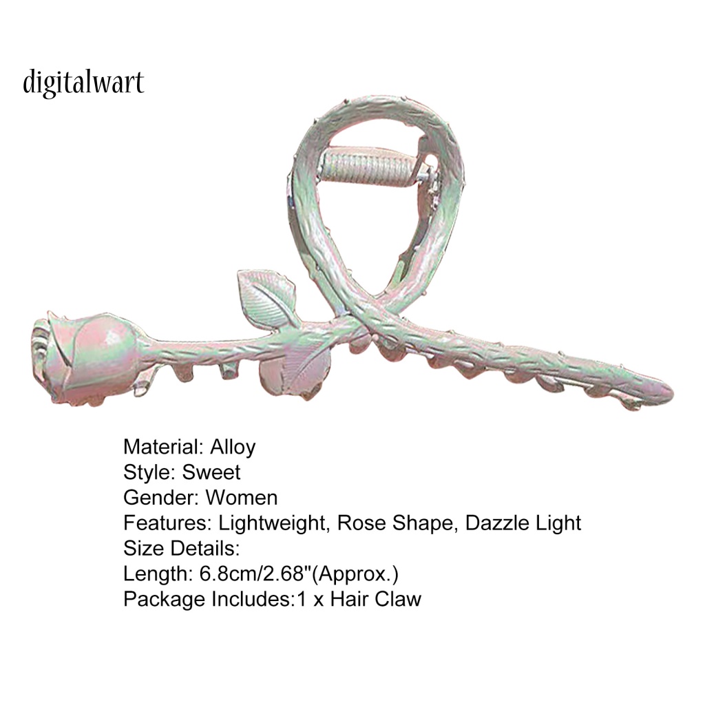 Kỹ Thuật Số| Kẹp Tóc Chống Biến Dạng Nhiều Màu Sắc Bằng Thép Không Gỉ