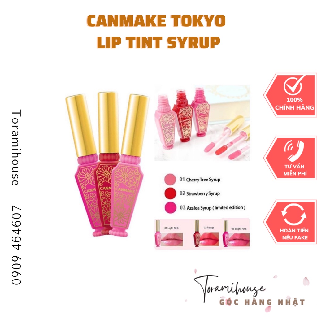 Son Canmake Lip Tint Syrup (Made in Japan)