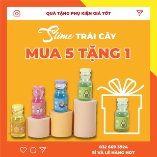 Slime Lỏng Chai Nước Bơ - Đồ Chơi Giảm Stress
