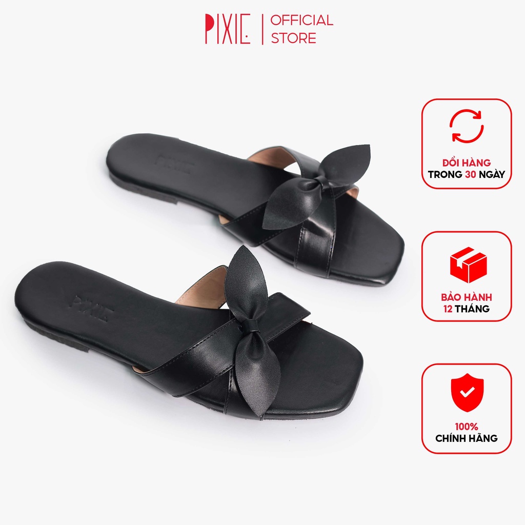 Dép Lê Bệt Quai Thắt Nơ Pixie X908