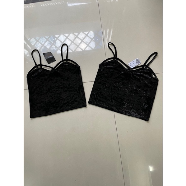 Áo 2 dây nhung vnxk