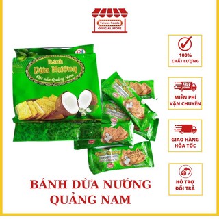 Bánh dừa nướng quảng nam siêu ngon - gói 180gr - 12 gói nhỏ