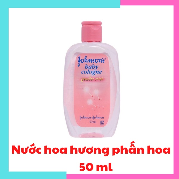 Nước hoa Johnson Baby nước hoa cho bé dung tích 50ml - 125ml