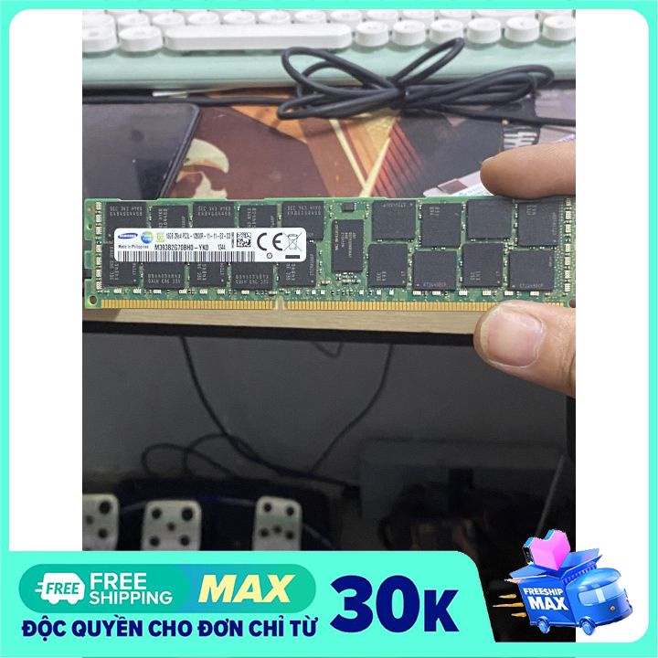 RAM ECC REG 16GB BUS 1600 SAMSUNG CẮM PHÁT NHẬN NGAY