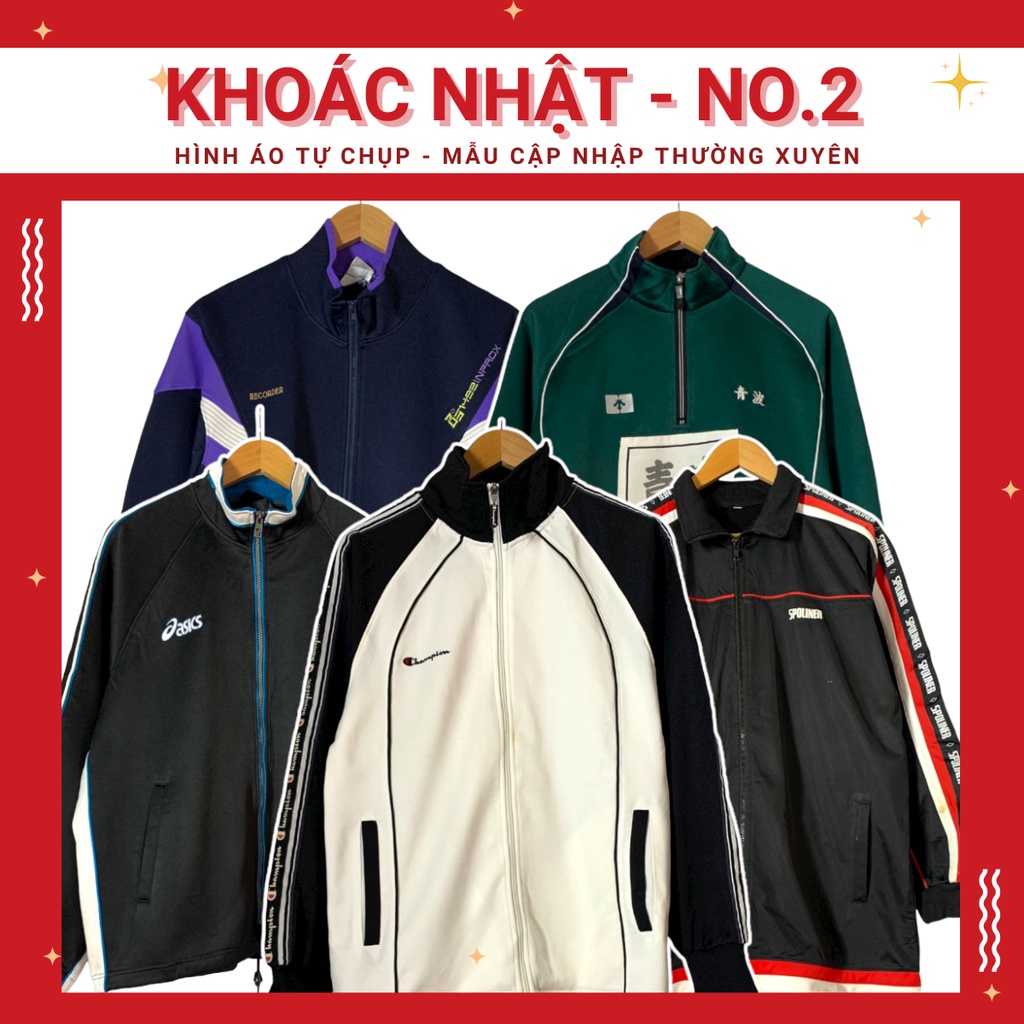 Áo Khoác Nhật 2Hand, Hàng Tuyển Chọn, Vải Dày Ấm - Kéo Hình Lựa Mẫu
