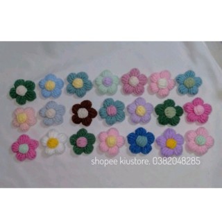 Chậu Hoa Len Mini Handmade