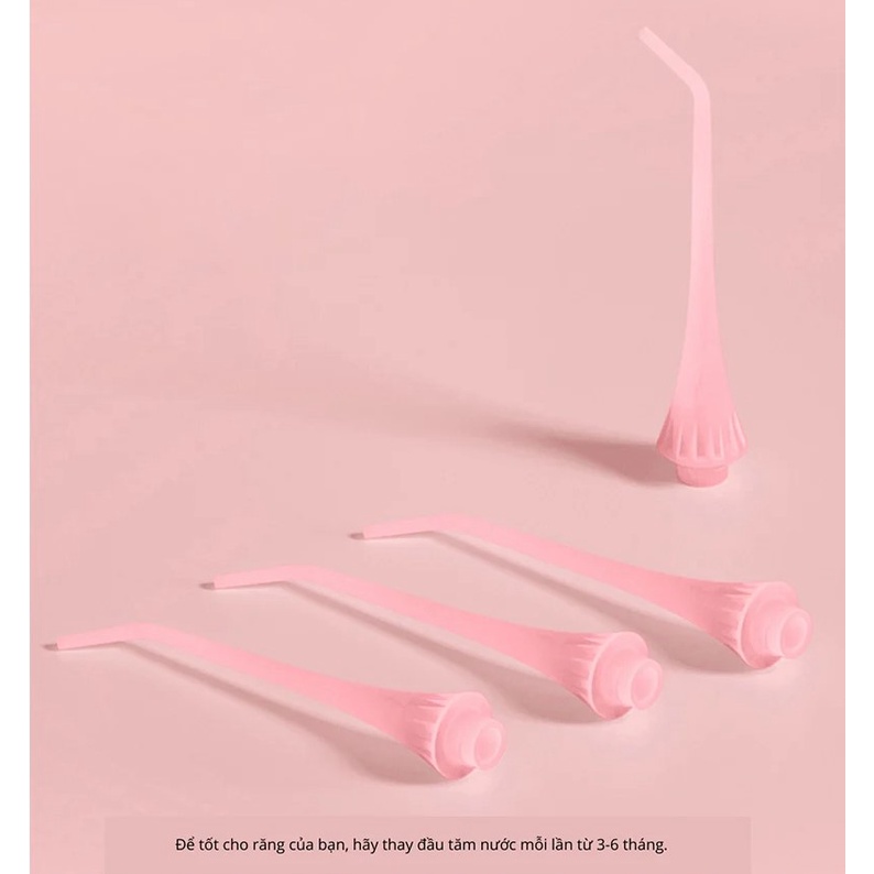 Máy Tăm Nước Cầm Tay Làm Sạch Răng Miệng, Mảng Bám DR.BEI Portable Water Flosser F2