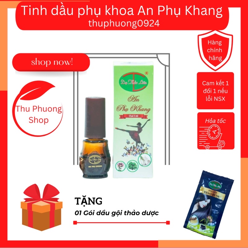 Tinh dầu phụ khoa An Phụ Khang 5ml