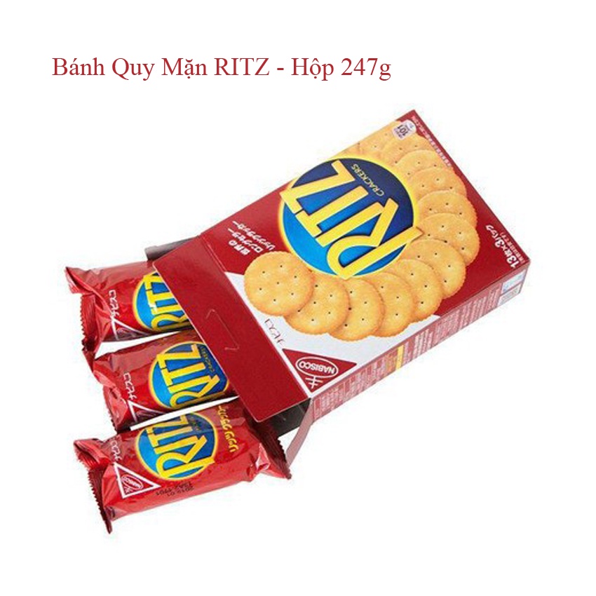 Combo 2 hộp Bánh Quy Mặn Ritz 247g