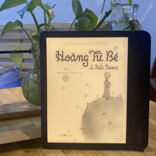 Máy đọc sách KOBO LIBRA H2O, KOBO AURA ONE màn hình 7inch, 7.8 inch có thể lắp thẻ nhớ 32GB, có đèn nền VÀNG