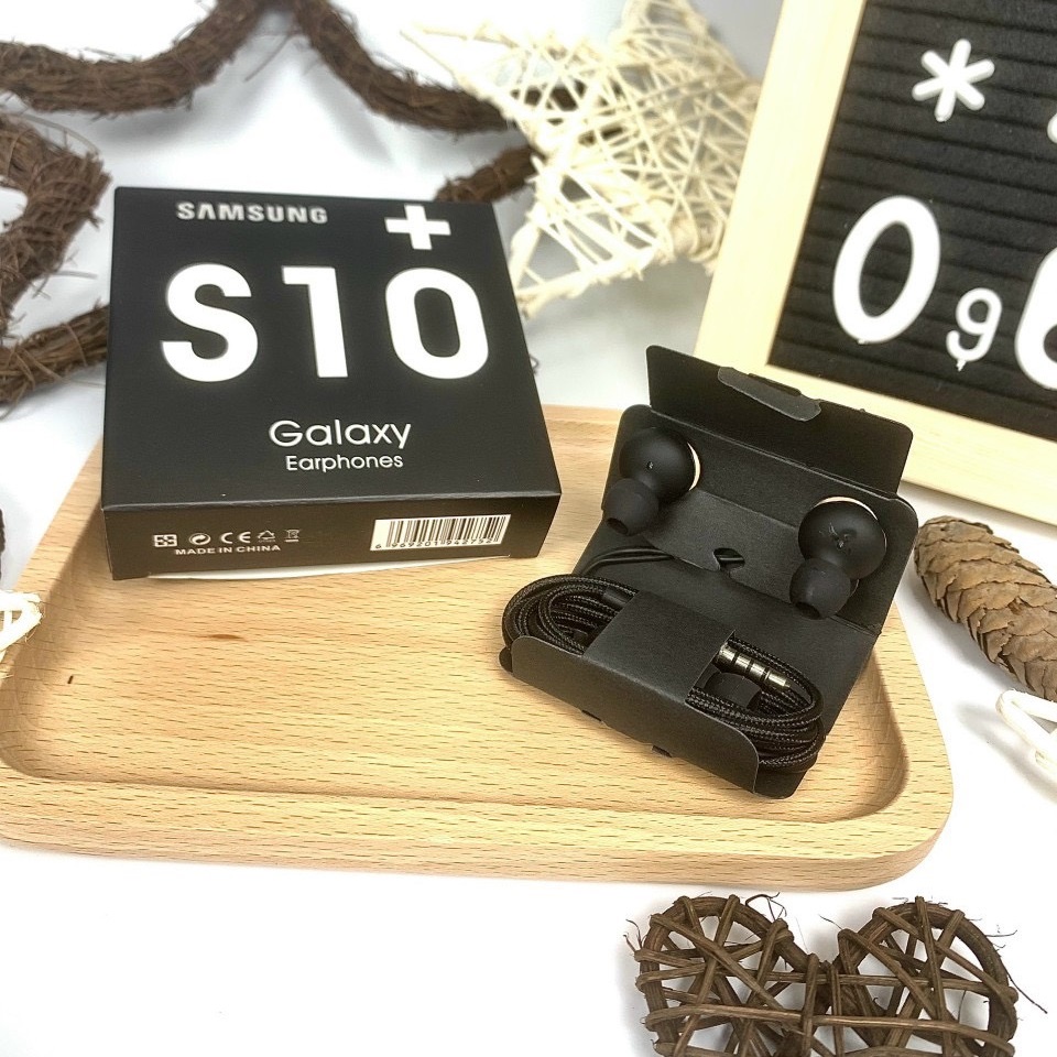 Tai nghe 𝗦𝗮𝗺𝘀𝘂𝗻𝗴 Galaxy S10 Zin âm siêu trầm có mic cho Samsung