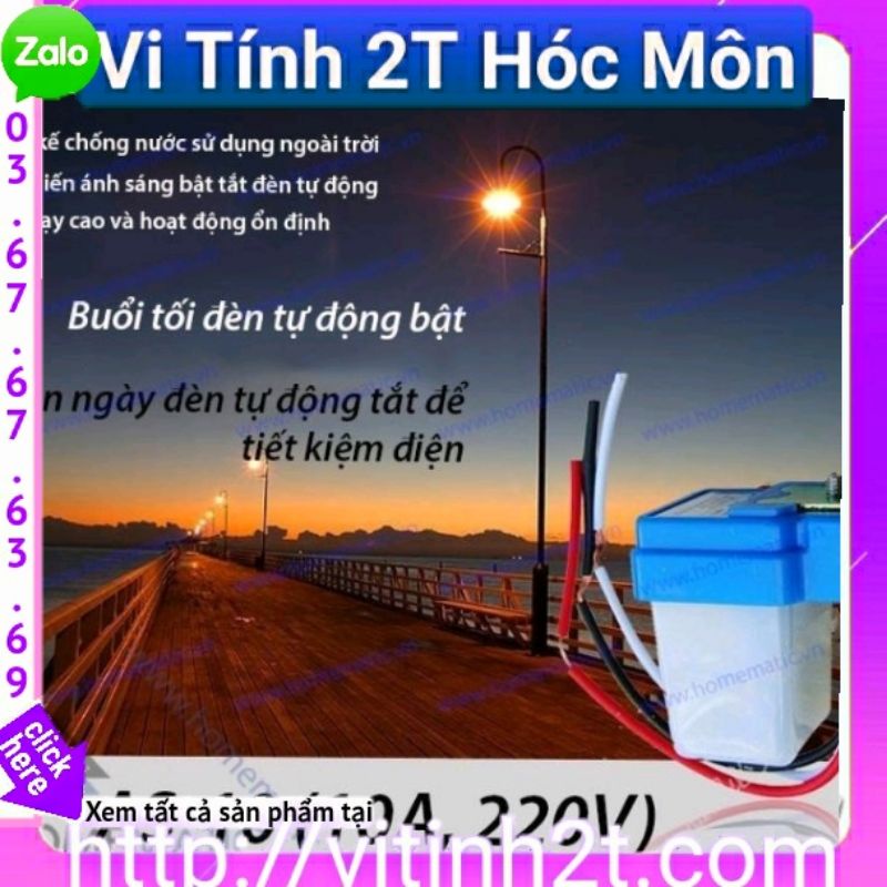 công tắc đèn cảm ứng ánh sáng AS-10 10A