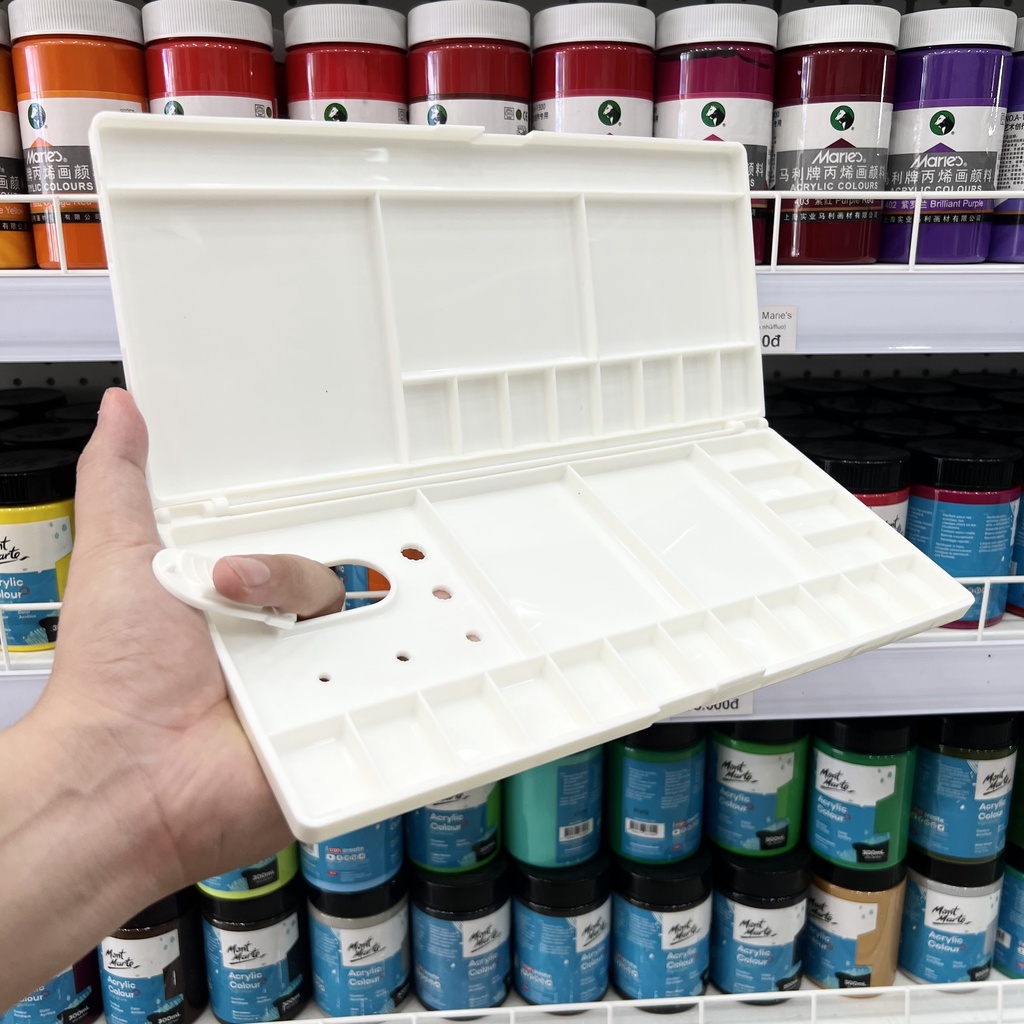 Bảng pha màu, khay pha màu 20/28 ô  THEARTSHOP