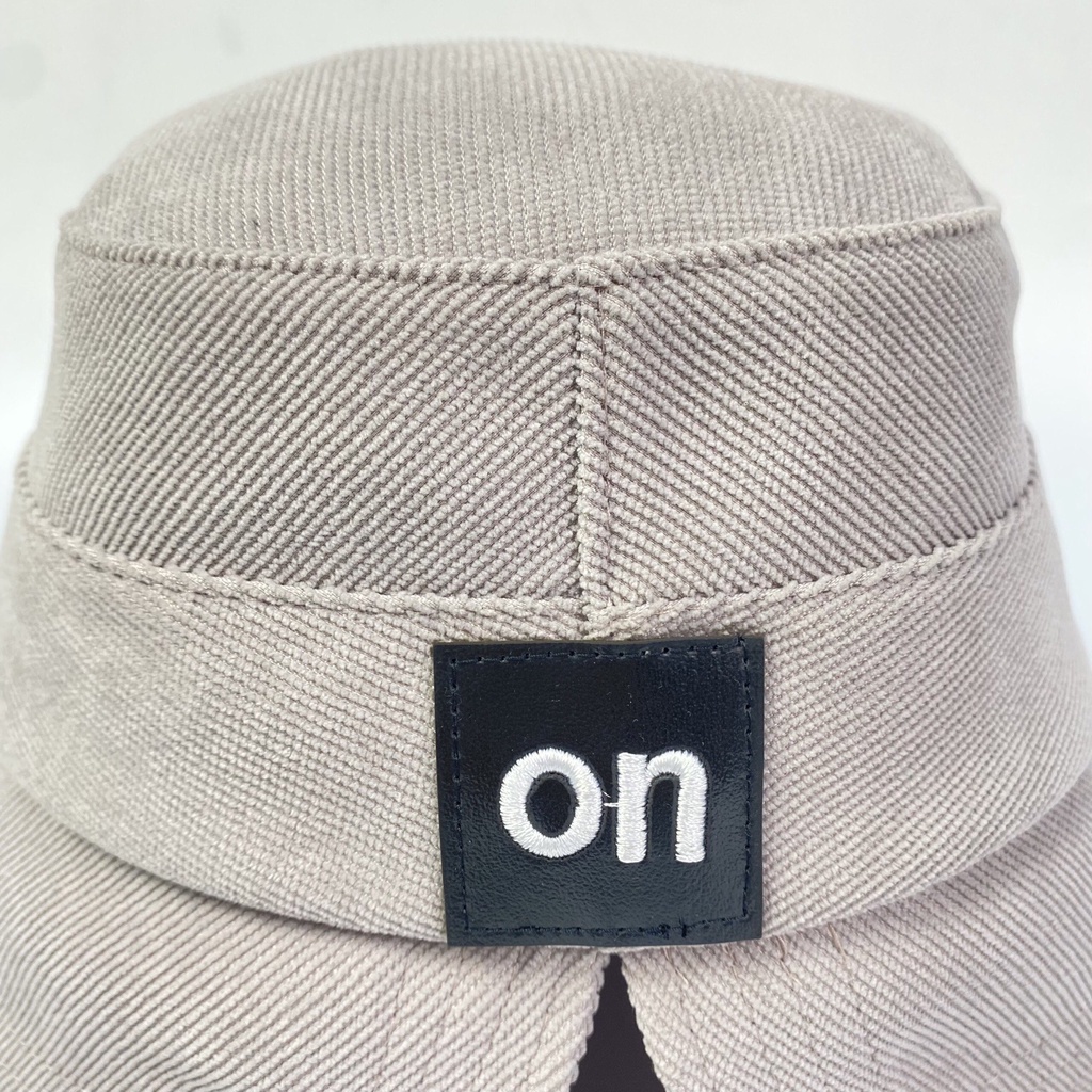 Nón bucket unisex xẻ vành ON mũ tay bèo nam nữ vải nhung Lch