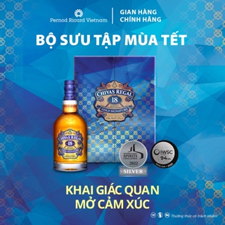 Hộp Quà Tết - Rượu Chivas Regal 18YO 700ml Kèm Túi