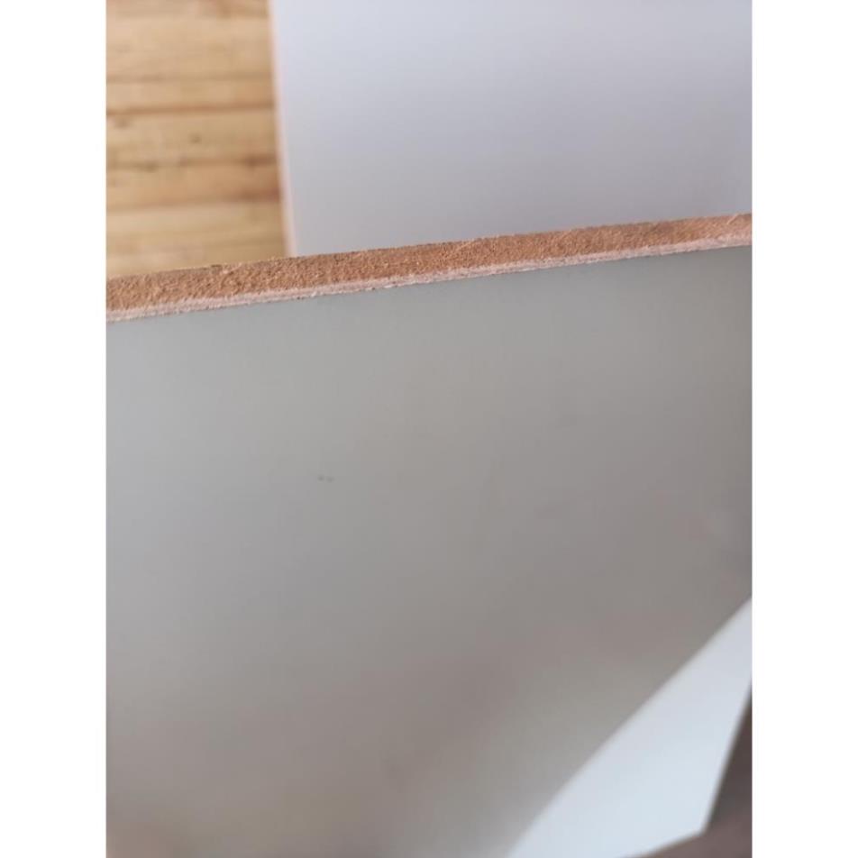 Ván làm kệ ván MDF 8ly 1 mặt trắng dùng trang trí nội thất