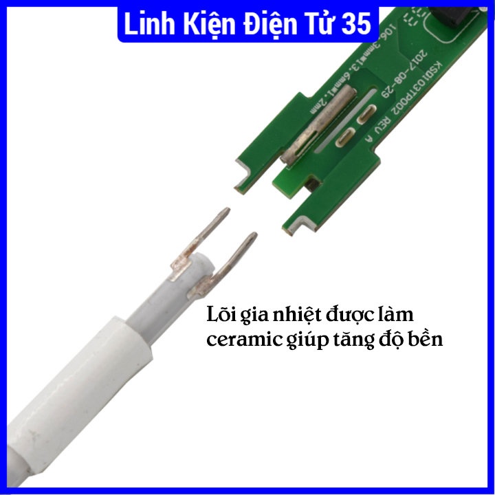 Tay hàn TQ936 và sensor hàn TQ 936 điều chỉnh nhiệt độ điện áp 220V công suất 60W