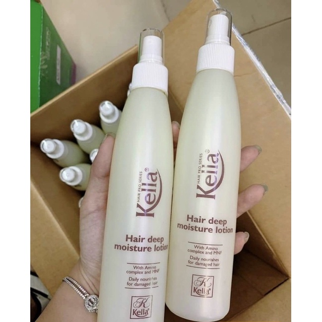 Xịt dưỡng mềm tóc Kella 250ml