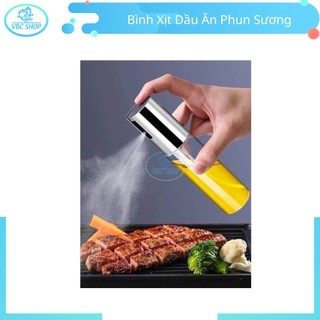 Bình xịt dầu ăn phun sương lắp inox cao cấp, bình xịt dầu ăn siêu tiện lợi