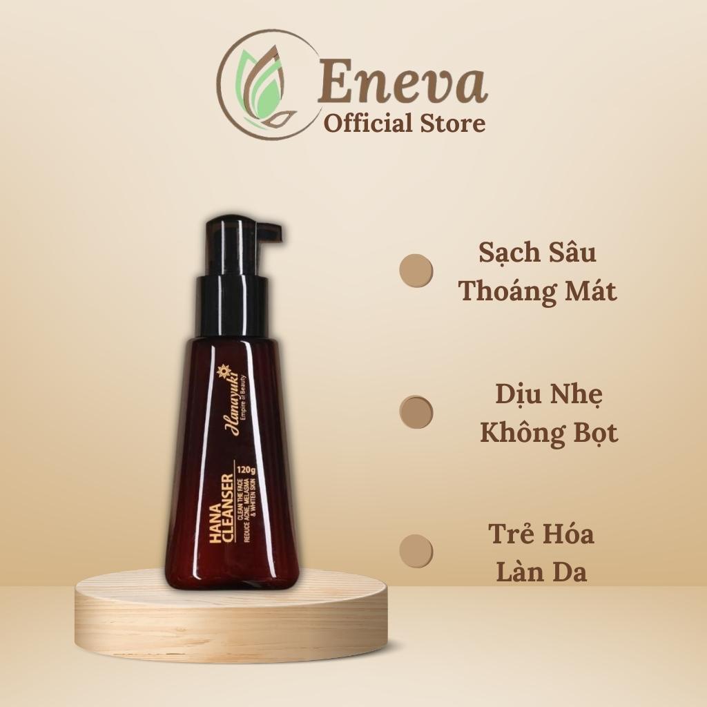 Sữa Rửa Mặt Hana Cleanser Không Bọt Cấp Ẩm Dịu Nhẹ Giúp Da Sạch Thoáng Hanayuki Chính Hãng