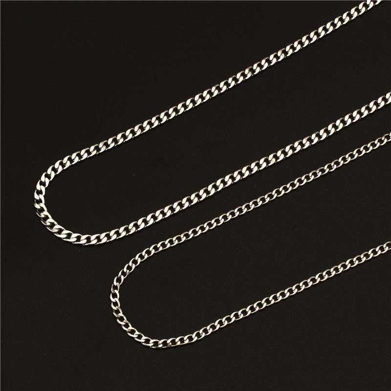 Vòng cổ Thép Titan Phong Cách Hip Hop Đơn Giản Thời Trang Cho Nam Và Nữ