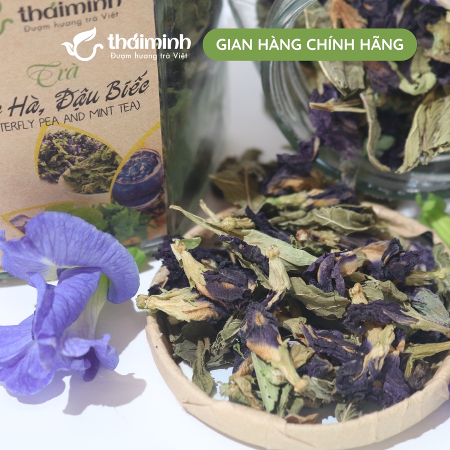 🌿GIFT Trà thảo mộc sấy lạnh, trà hoa hồng, trà hoa đậu biếc, trà hoa cúc chi, trà xanh Chính Hãng Thái Minh