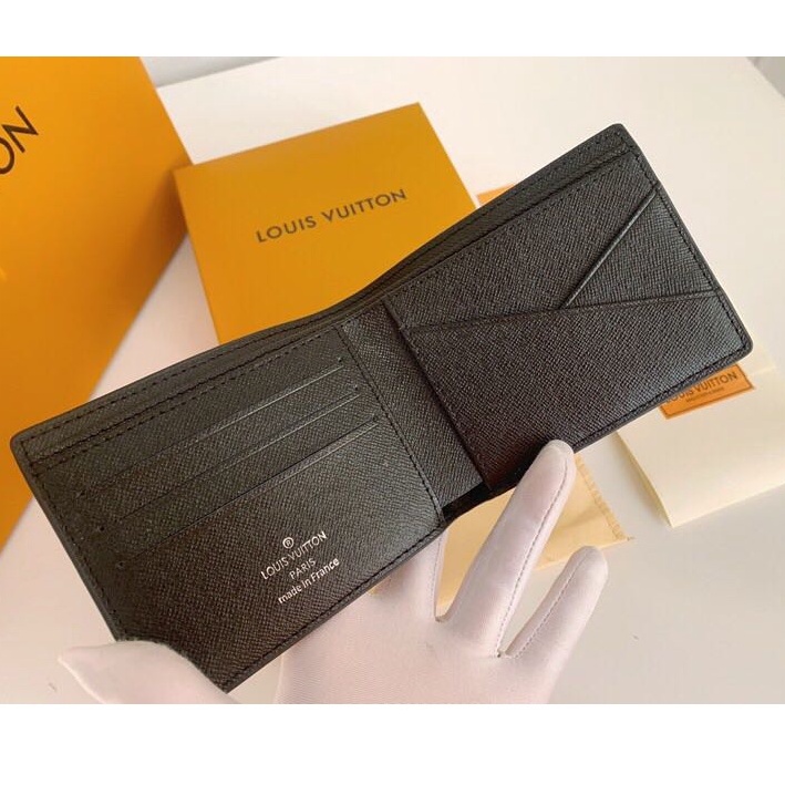 Ảnh vật lý của người đàn ông Louis vuitton ví % bản gốc chính hãng 60895 thẻ thời trang túi