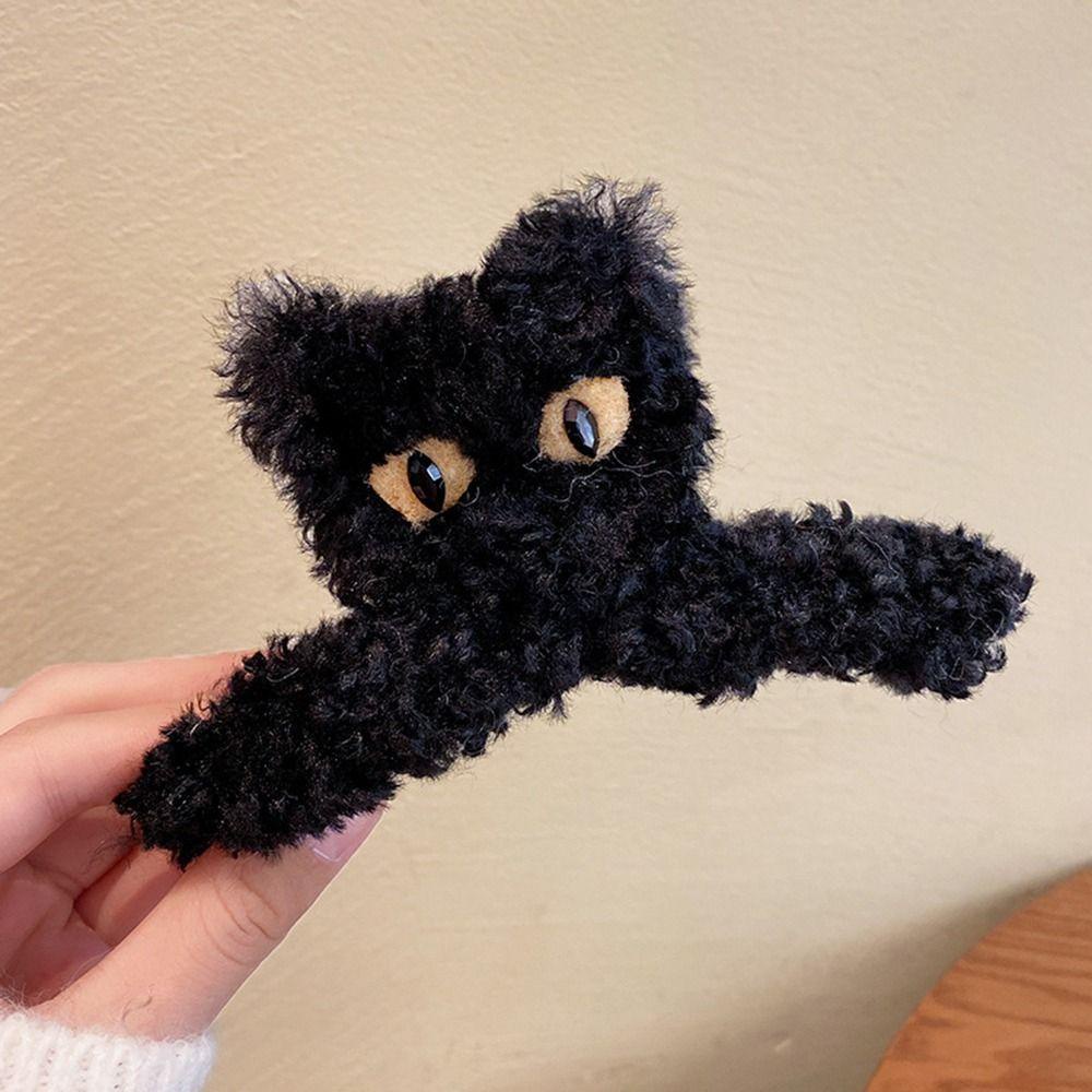 Kẹp Tóc Móng Vuốt Đuôi Ngựa Hình Gấu Hoạt Hình Phong Cách Hàn Quốc Đơn Giản Dành Cho Bạn Nữ