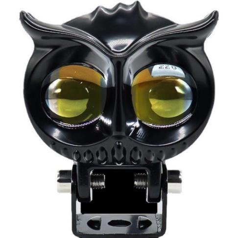 Đèn Trợ Sáng 2 Bi cầu  Mắt Cú Công Suất 20W Cos Trắng Pha Vàng