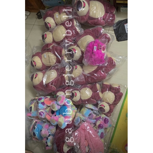 MINISO - Gấu bông thơm dâu tây Lotso Bear trà sữa - ToyStory3 Disney. Hàng chính hãng Miniso