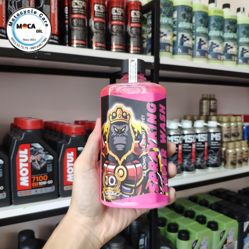 Nước Rửa xe có chạm Prayking Super Wash 300ml