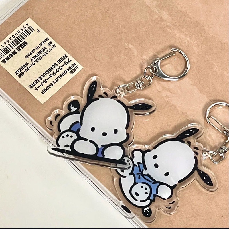 Móc Khóa Hình Chú Chó Pacha ruiyan Chất Liệu acrylic
