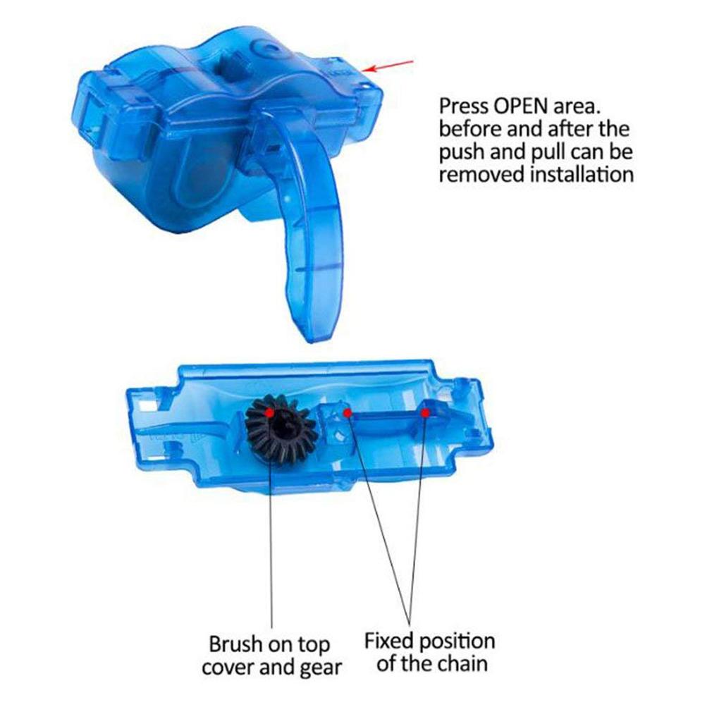 Bộ 3 Dụng Cụ Vệ Sinh Dây Xích Xe Đạp Leo Núi Tiện Dụng