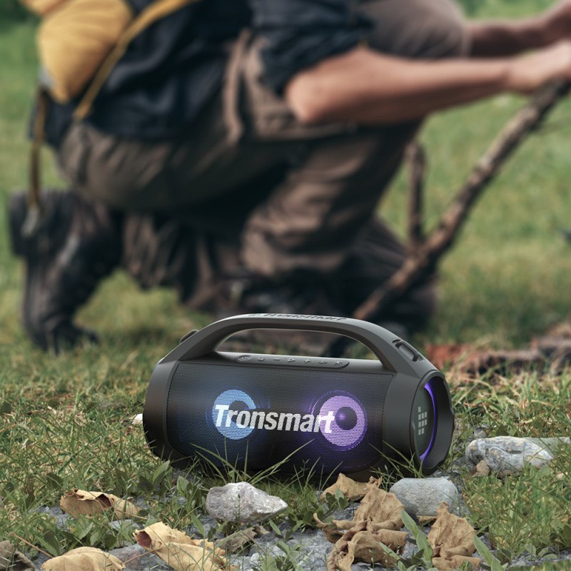 Loa Bluetooth 5.3 Loa Di Động TRONSMART BANG SE, Đèn LED, Công suất 40W, Chống nước IPX6 - Bảo Hành 12 Tháng