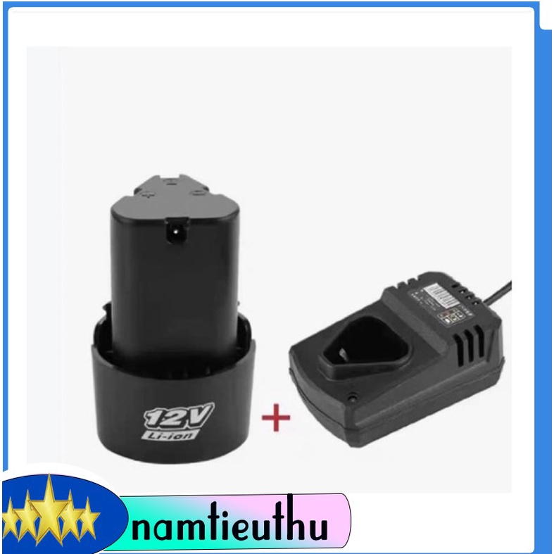 Combo Dock sạc và pin 12V li-ion cho máy khoan loại tốt