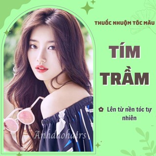 Kem Nhuộm Tóc Màu Tím Trầm - Anhdaohair.