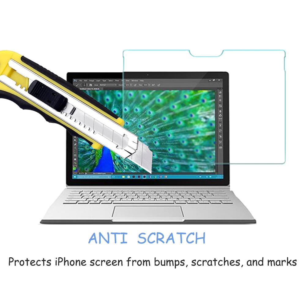 Set 3 Phim PET Dán Bảo Vệ Màn Hình Máy Tính Bảng Microsoft Surface Book 3 2 1 Book1 Book2 Book3 13.5 15