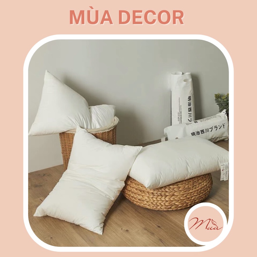 Ruột gối lông vũ cao cấp Meiji - Mùa Decor