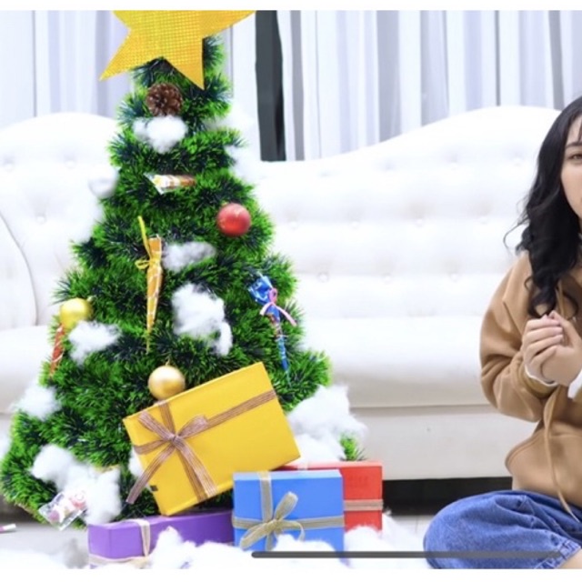 set trang  trí  tạo cây thông  noel