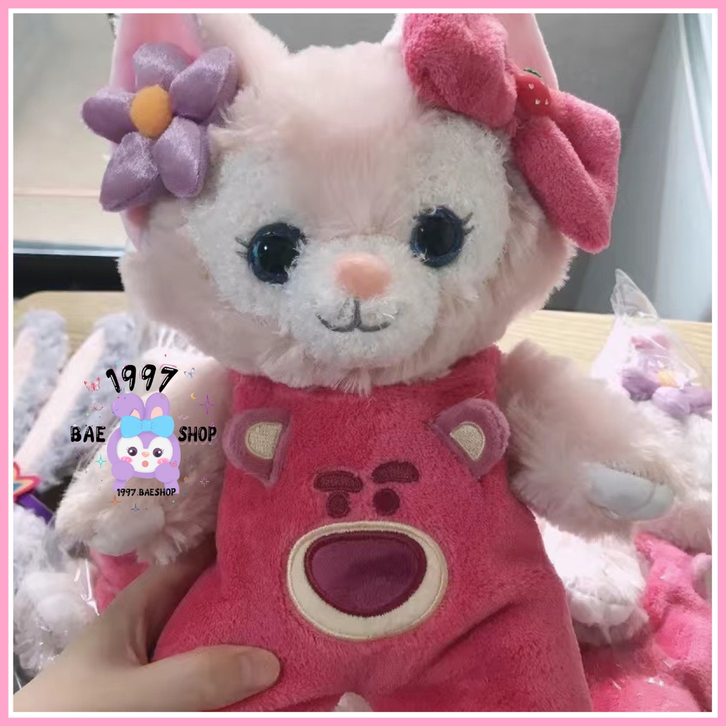 Thú nhồi bông cáo hồng LinaBell Disney Đầy Đủ Tem Mác Biểu Cảm Đáng Yêu