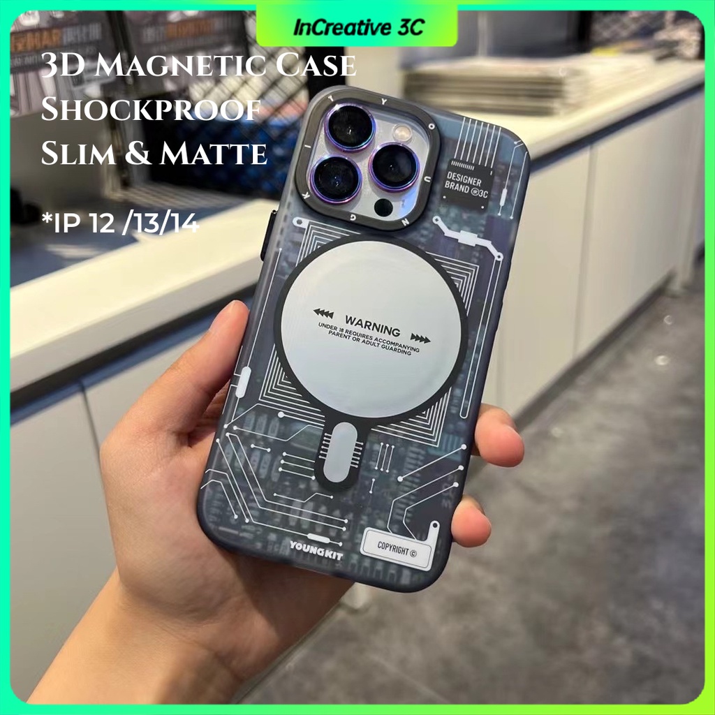 ốp lưng magnetic Case Magnetic Casing Ốp Điện Thoại Mềm Từ Tính Bảo Vệ Toàn Diện Cho iPhone 13 Pro Max 14 Pro Max 14 Plus 12 Pro Max ip 13