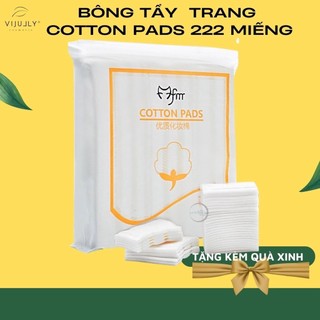 Bông tẩy trang 222 miếng Cotton Pads 3 lớp BTT 222