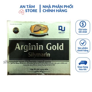 Viên uống Arginin Gold Silymarin Hỗ trợ tăng cường chức năng gan trong các trường hợp men gan cao, gan nhiễm mỡ
