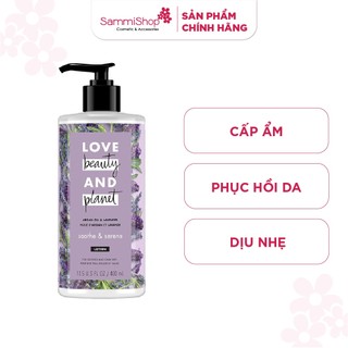 SỮA DƯỠNG THỂ DƯỠNG ẨM LOVE BEAUTY AND PLANET SOOTHE & SERENE (400ML)