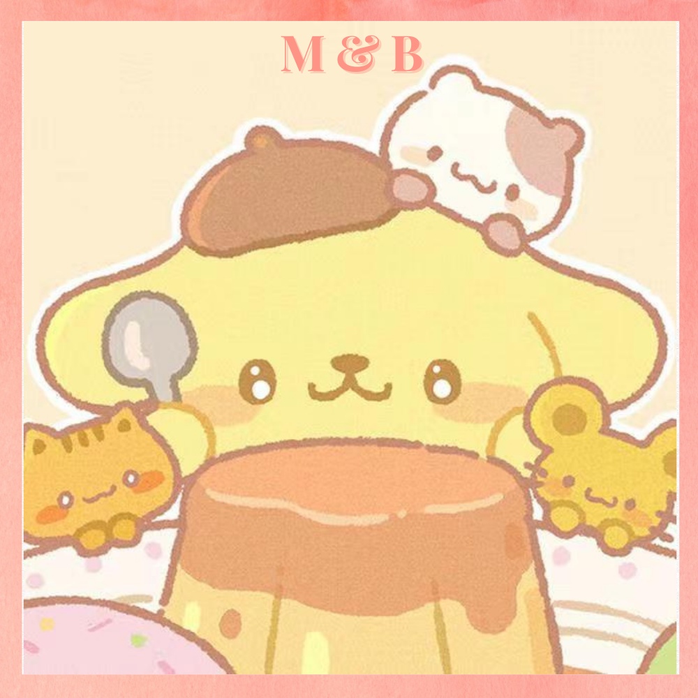 Tranh sơn dầu số hóa Sanrio Melody Kuromi, tranh decor tô màu theo số quà tặng đồ lưu niệm tặng kèm bộ màu và bút vẽ
