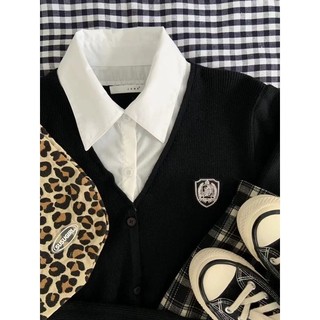 FREESHIP ÁO LEN CROTOP CỔ SƠ MI UNISEX