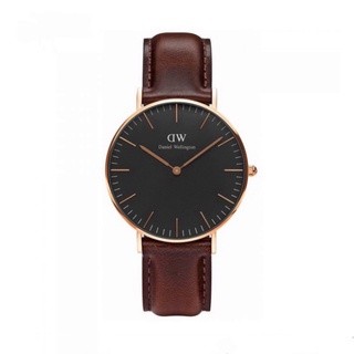 (Halei Nam nữ) Đồng Hồ Nam Halei DW dây da, classic