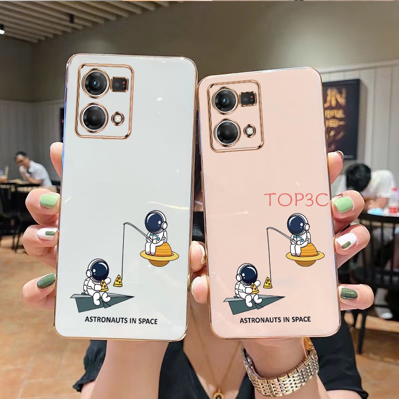 Ốp lưng Reno 7 4G Reno 8 4G Ốp Điện Thoại Họa Tiết Nasa Cho Oppo Reno 7 4G Reno 8 4G Reno 6Z 5G Reno 6 5G Reno 7Z 5G / 8Z / 7 / 8 / 8 Pro 5G XQ