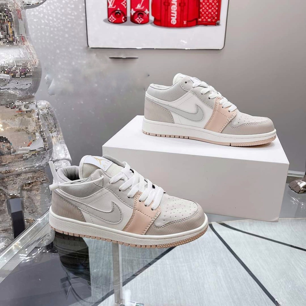 Giày Jordan Cổ Thấp Nam Nữ, Giày Sneaker JD1 low Milan Thời Trang Cao Cấp Hottrend J239