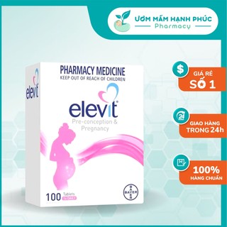 ELEVIT BẦU ÚC MẪU MỚI - Vitamin Tổng Hợp cho bà Bầu 100 viên